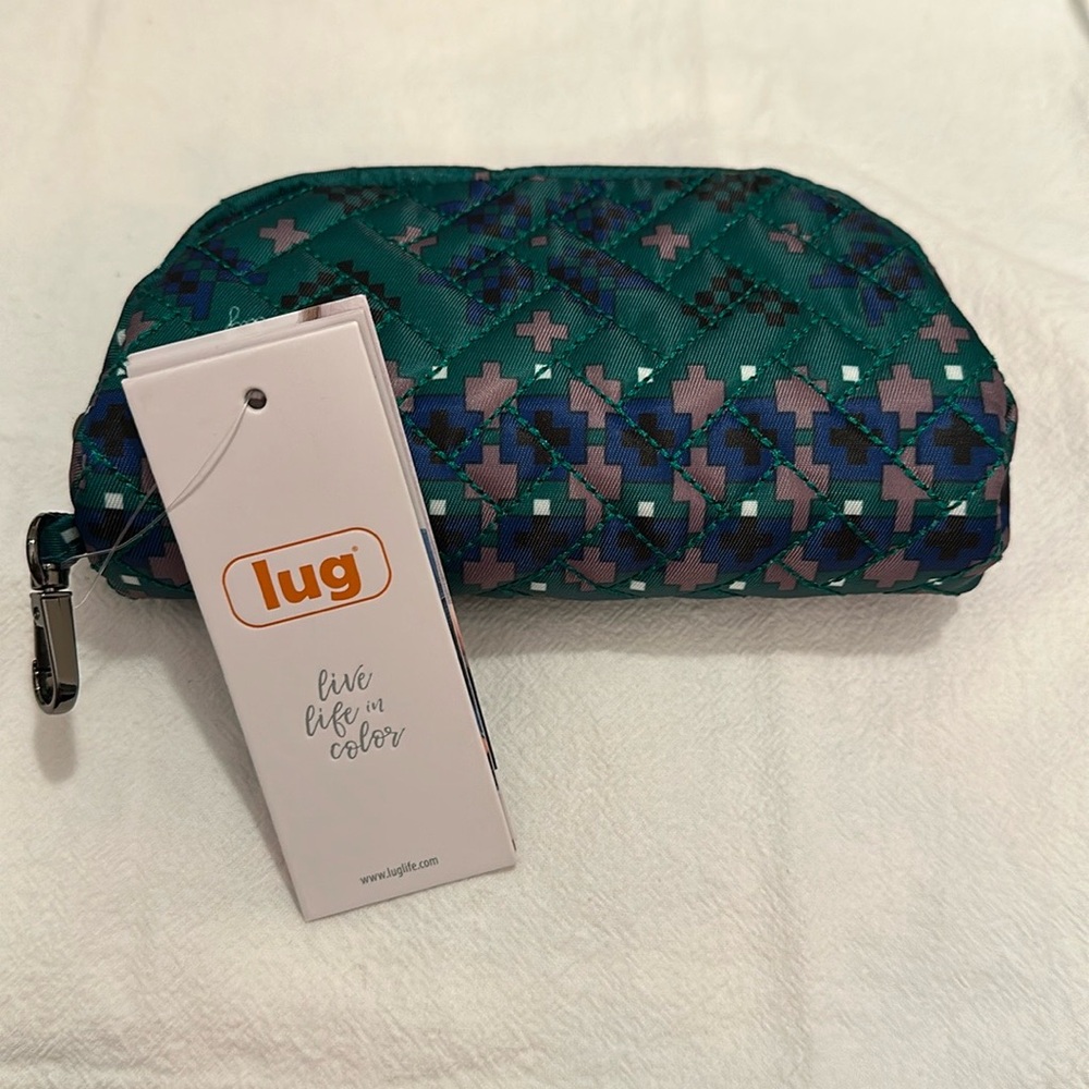 Lug Bobsled Eyeglass Holder in Fair Isle Green-NWT